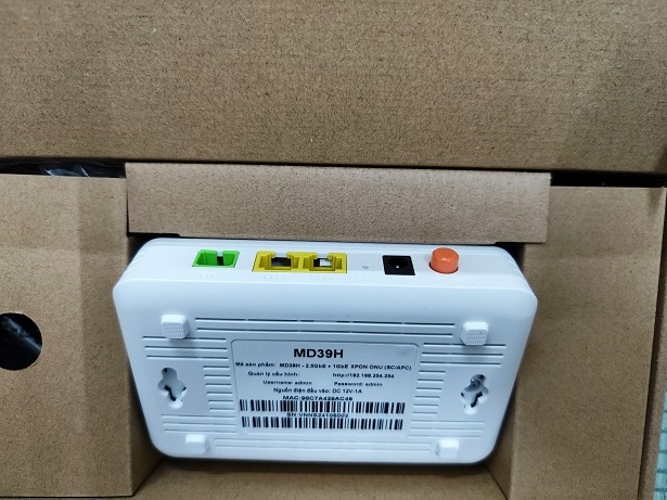 [BH 12T] Bộ chuyển ONU MD39H - CỔNG 2.5GBPS - HÀNG NEW