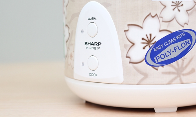 Nồi Cơm Điện Sharp KS-N191ETV SB - 1.8 Lít