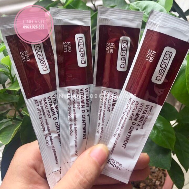 Bịch 100 Gói Dưỡng Vitamin AD Phun Xăm