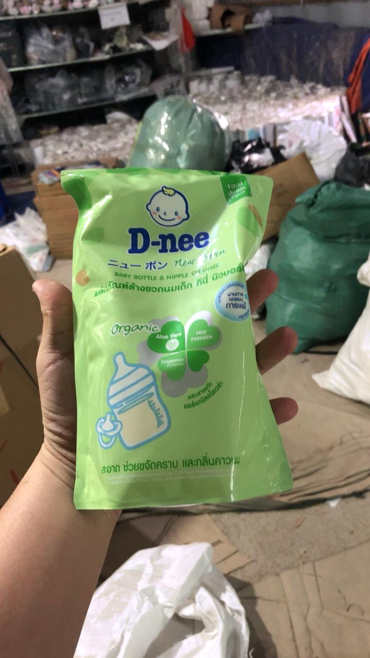 Nước rửa bình sữa Dnee Organic (dạng túi 550ml/ chai 600ml)
