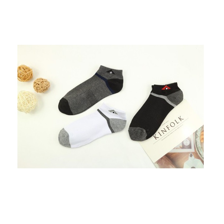 Combo 5 đôi vớ cổ ngắn nam thời trang