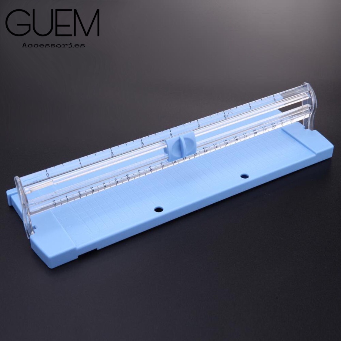 Dụng cụ cắt giấy A4, A5 có thước tiện lợi GUEM