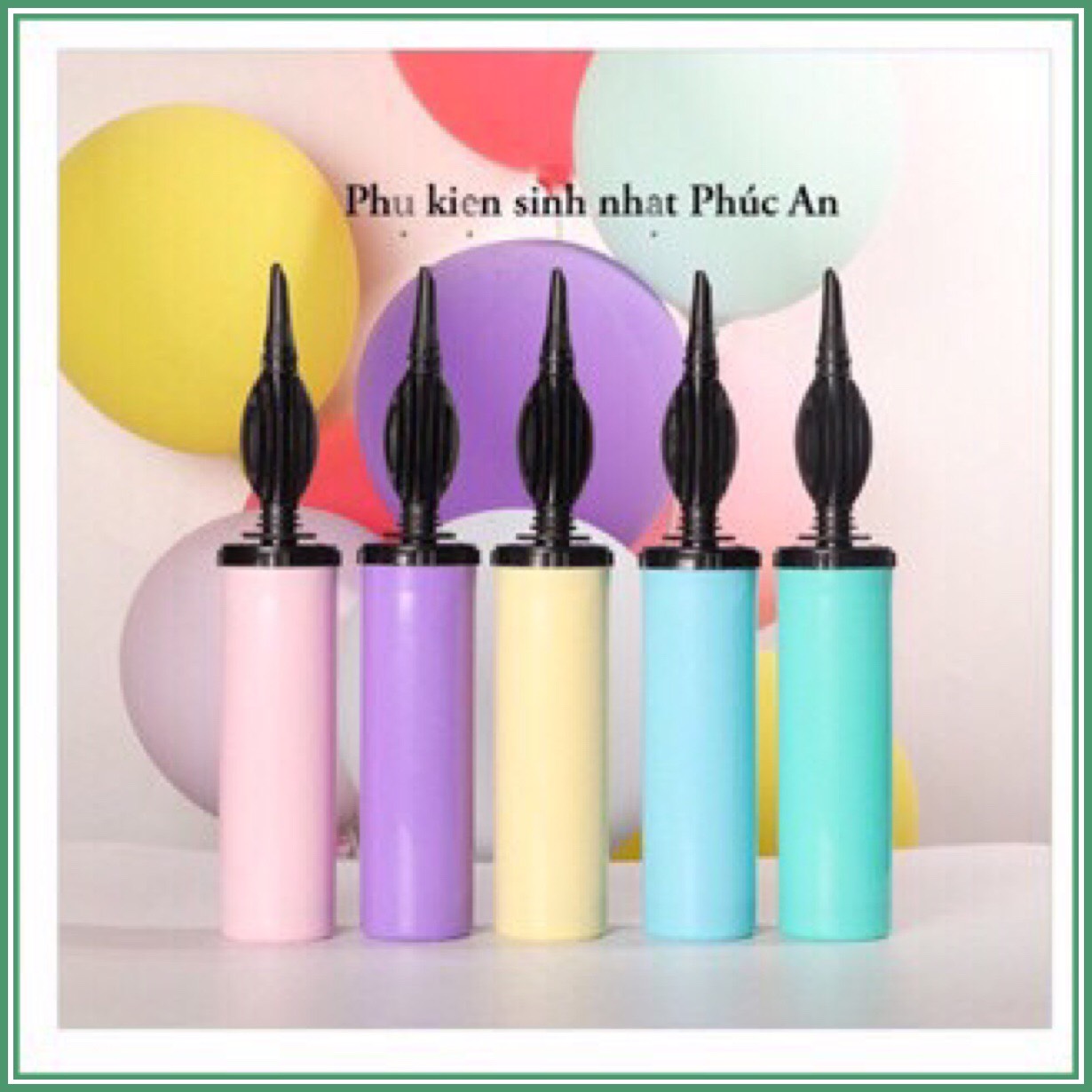 Bơm bóng cầm tay 28cm