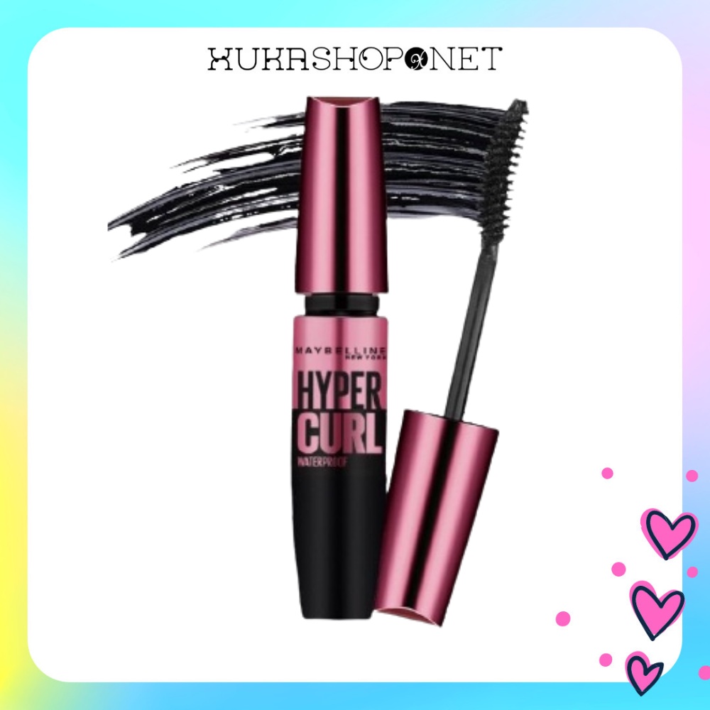 Mascara dài và cong mi Maybelline Hyper Curl Waterproof