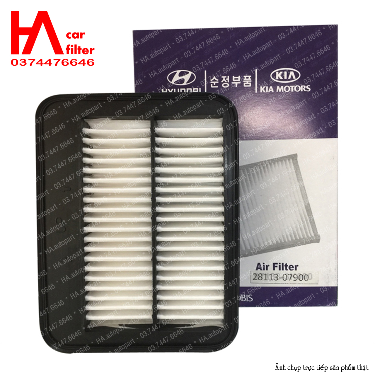 Lọc gió động cơ Morning các đời từ 2004-2019. (HYD)