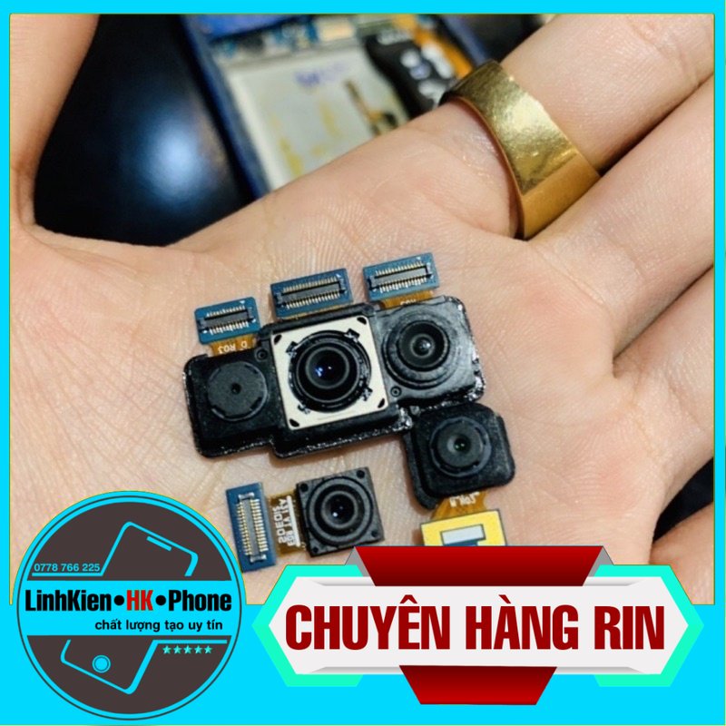 Camera samsung A21s A31 A51 A70 rin bóc máy