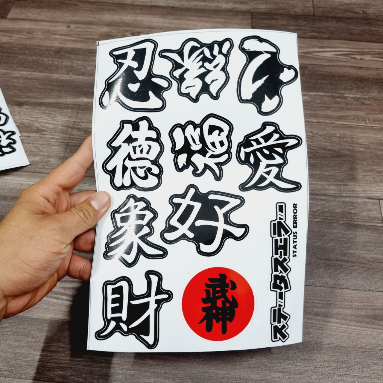 [HCM][SIÊU TEM] TEM DÁN TRANG TRÍ XE PHỦ NHỰA DẺO CAO CẤP (TEM LỚN CHỮ HOA )