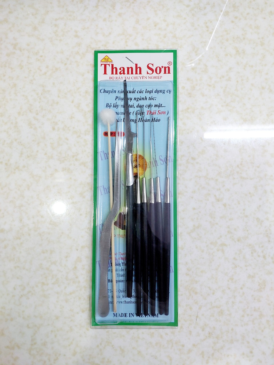 Bộ dụng cụ lấy ráy tai thanh sơn 8 món