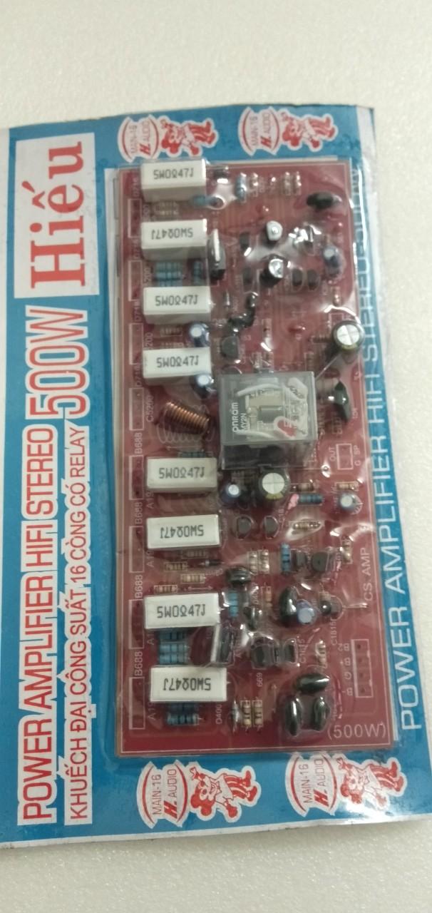 Bo công suất 8 sò 500w của hiếu có rơle - Điện Tử Nhật Anh