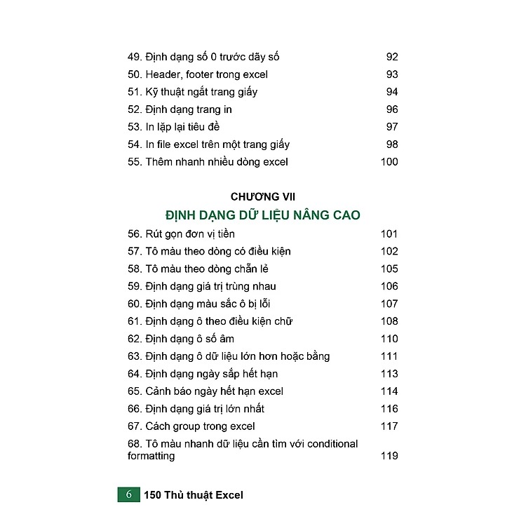 Sách - 150 Thủ Thuật Excel Ứng Dụng Văn Phòng