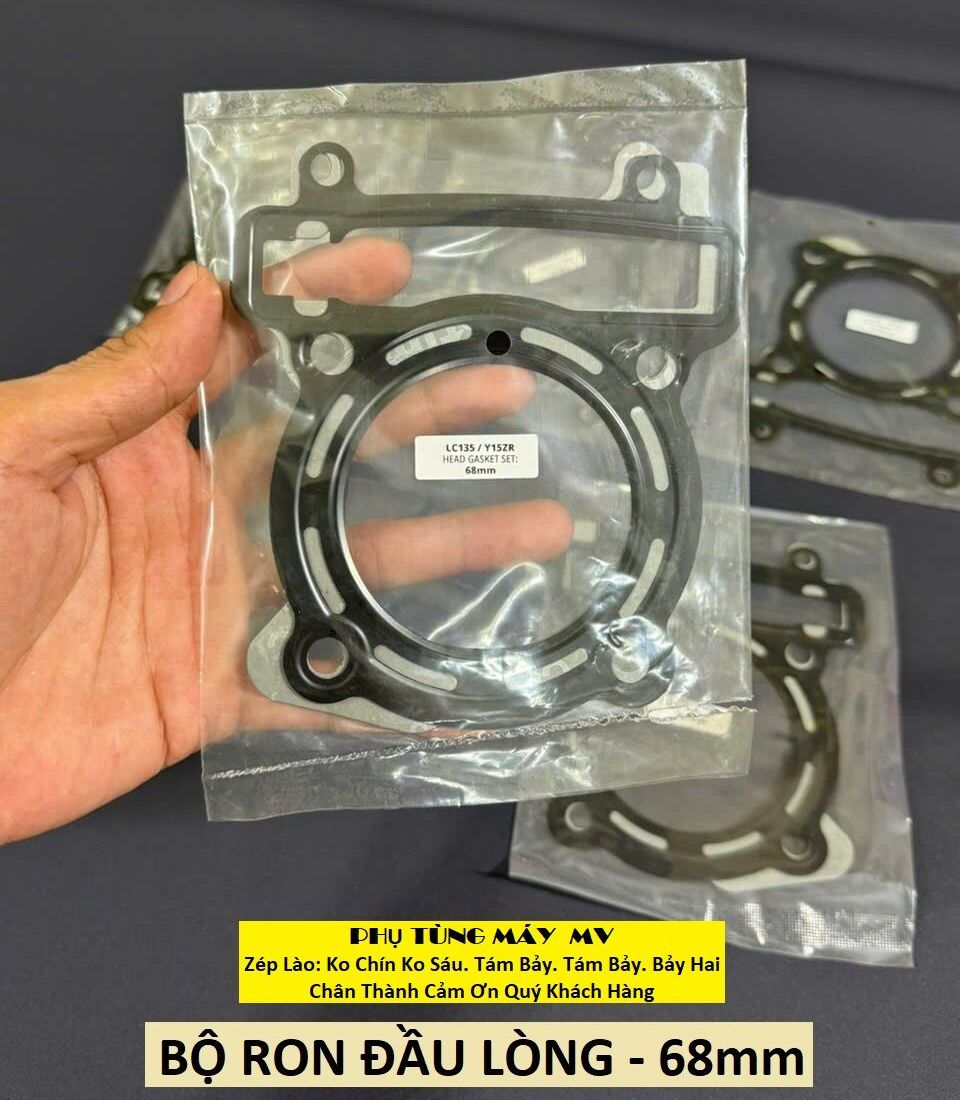 Ron đầu 57/62/65/68/72 dành cho xe Ex135/150