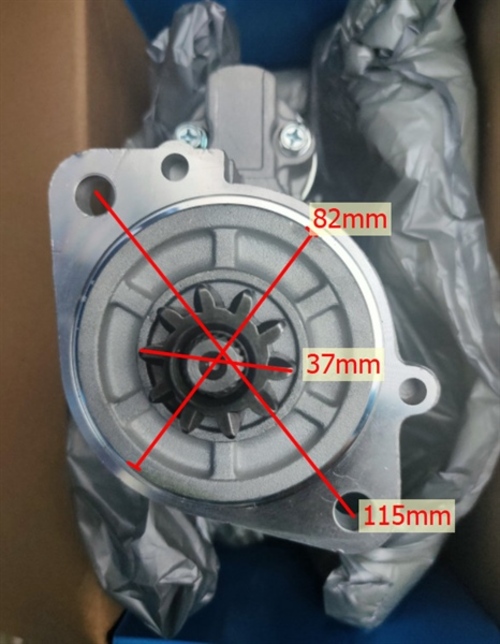 Củ đề s4s mitsubishi xe nâng - starter s4s 12v for mitsubishi forklift 32a66-10101