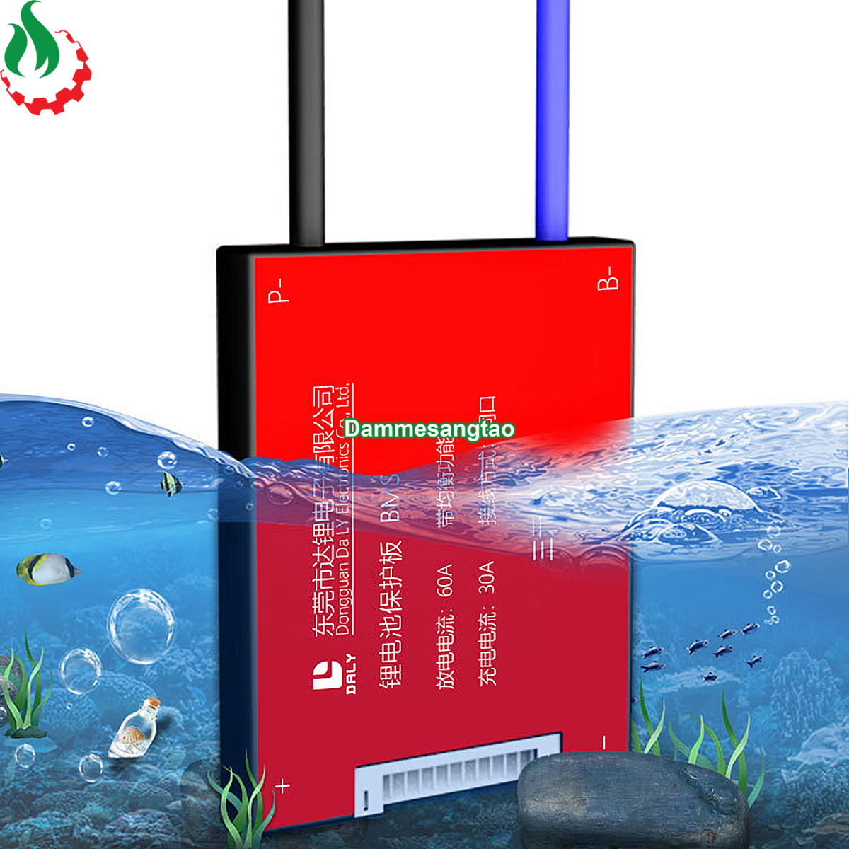Mạch 14S 48V (58.8V) Daly bảo vệ pin Li-ion 3.7V xe điện