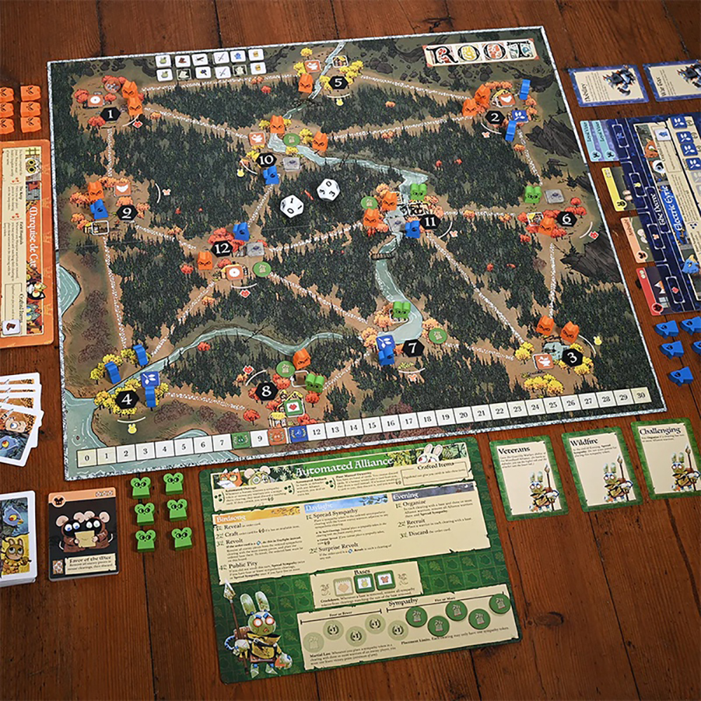 Board Game Root mở rộng The Clockword Expansion phiên bản cao cấp