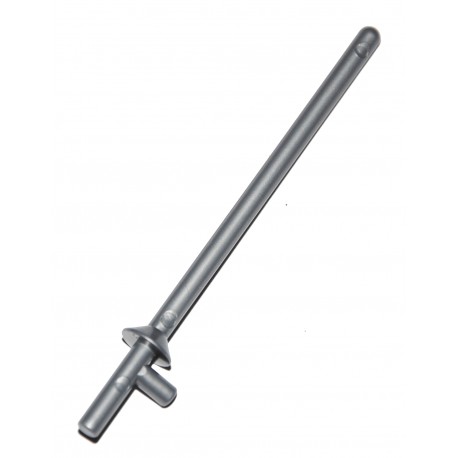 1x New Genuine LEGO Flat Silver Minifigure, Weapon Lance