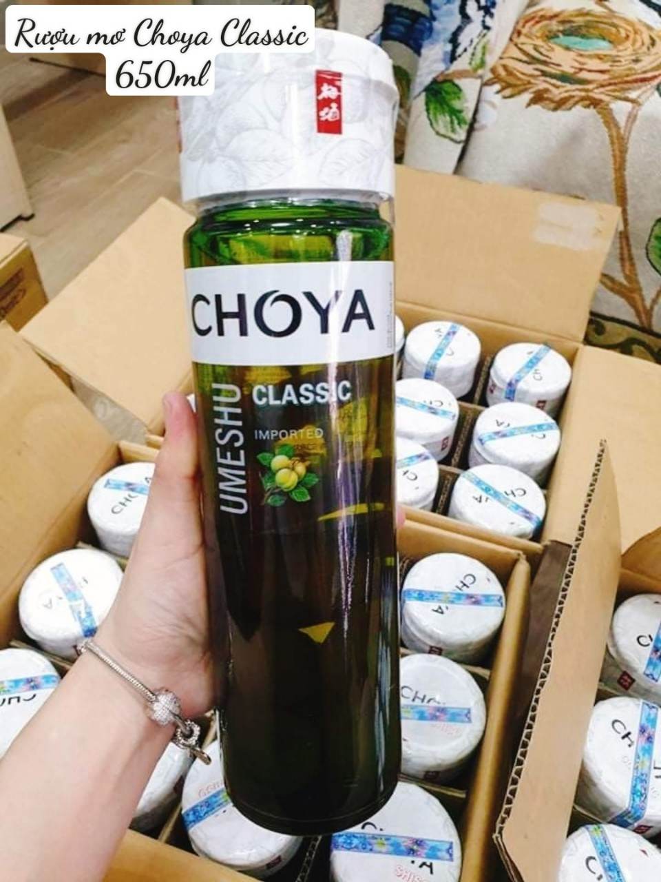 Nước mơ choya classic 650ml