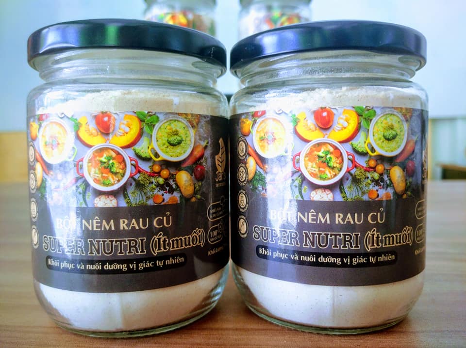Bột nêm rau củ Super Nutri Jan's - Liên Kết Xanh