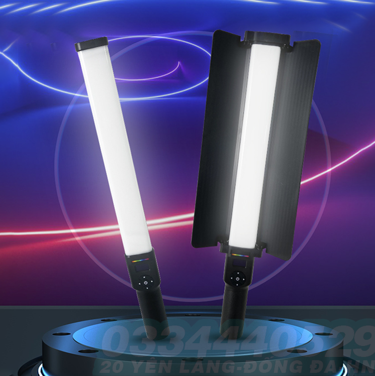 Đèn led rgb đổi màu quay phim, chụp ảnh - led stick m30 cầm tay 30w