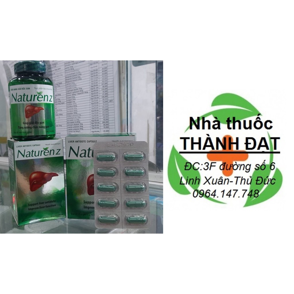 Naturen z hỗ trợ giải độc gan naturenz,