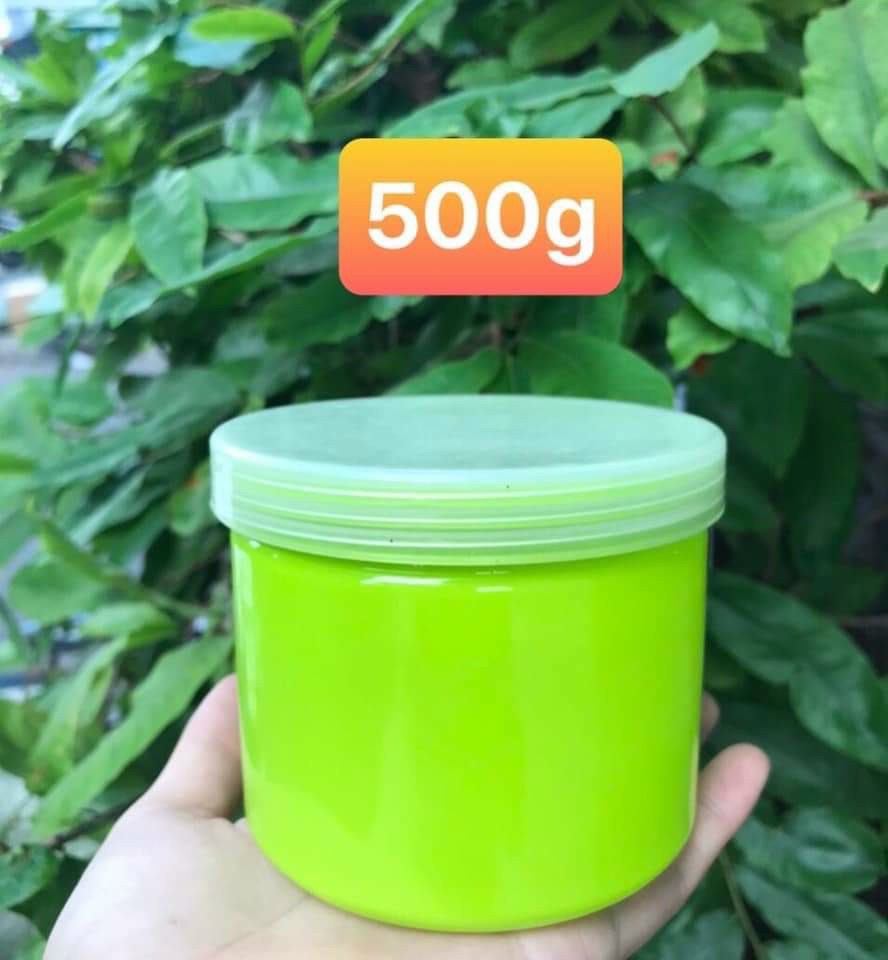 Hủ 500gr màu cam (tặng muỗng múc kem)
