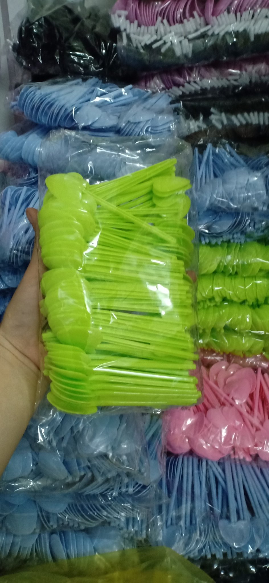 Combo 10 xẻng tim xúc bột, xúc kem