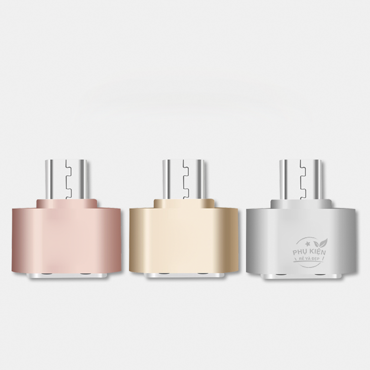 [HCM]Đầu chuyển đổi từ USB 2.0 sang Micro USB (Trắng)