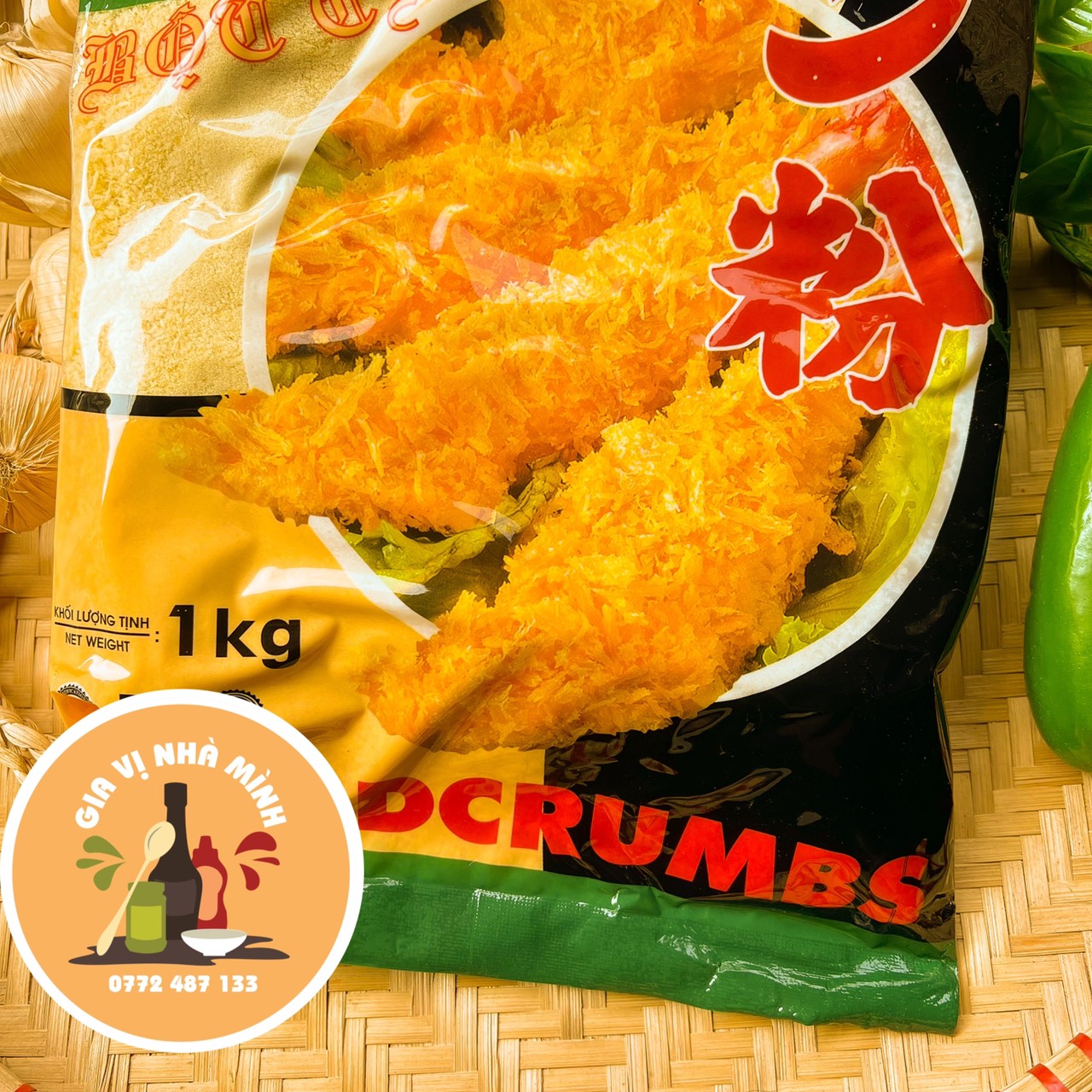 BỘT CHIÊN XÙ PANKO VÀNG -1KG