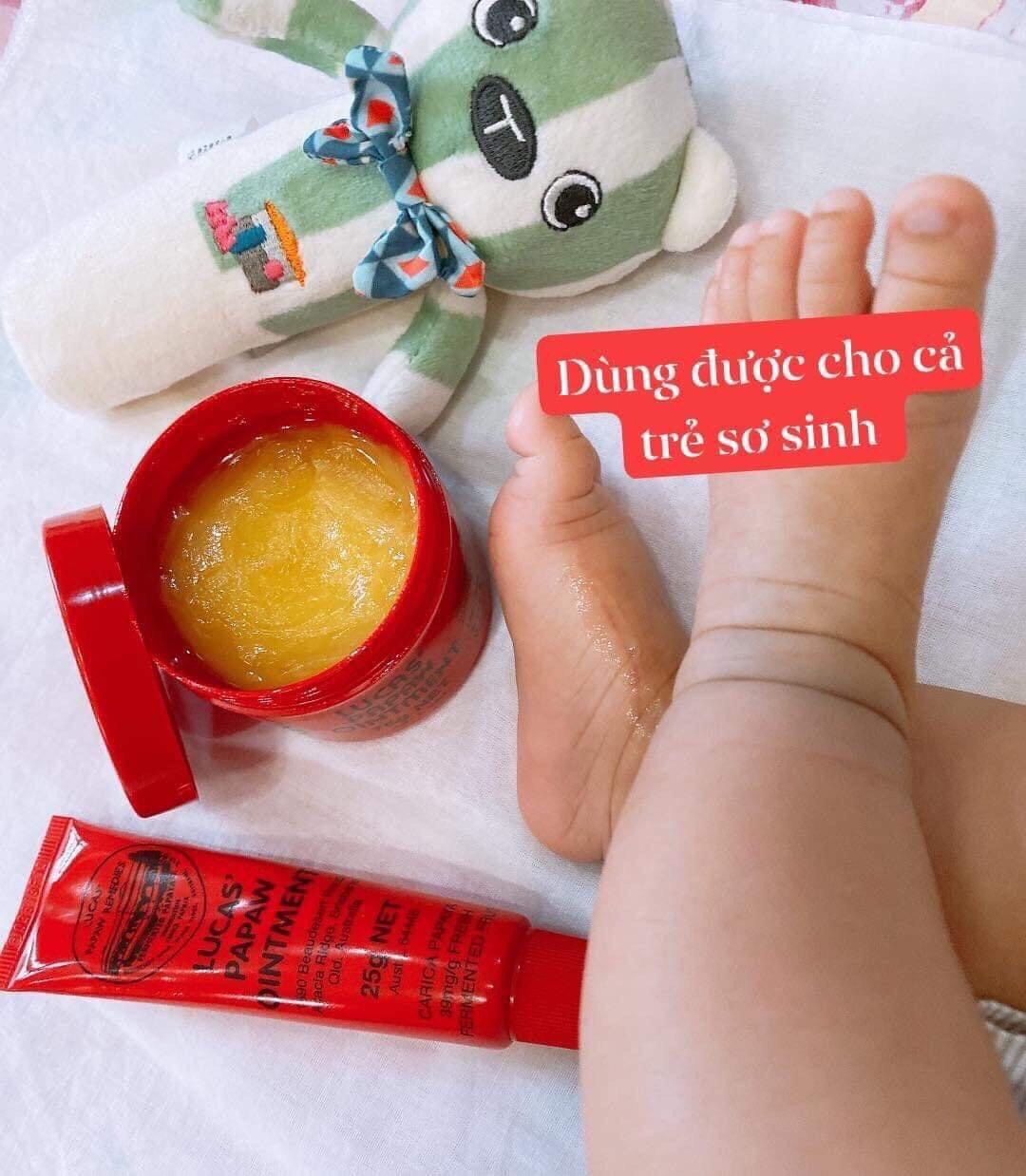 Kem đu đủ Lucas’ Papaw Ointment 25g ( Hàng Úc đi air)
