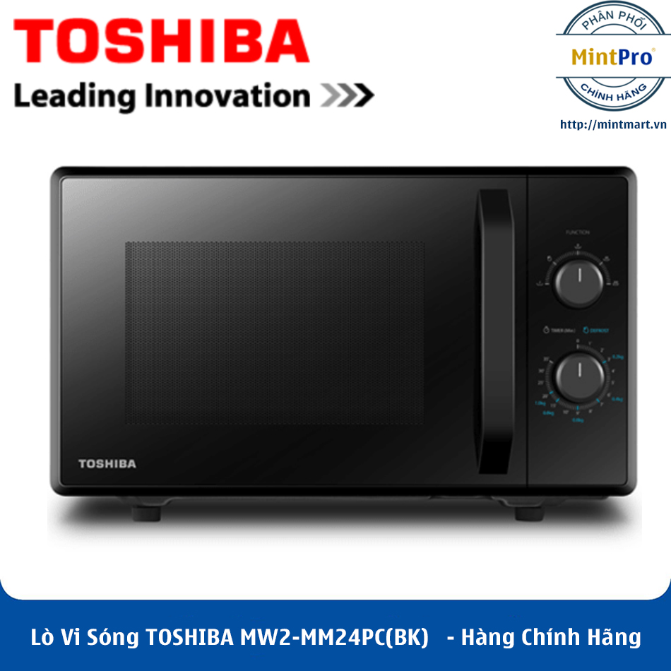 Lò vi sóng toshiba mw2-mm24pc 24 lít - hàng chính hãng
