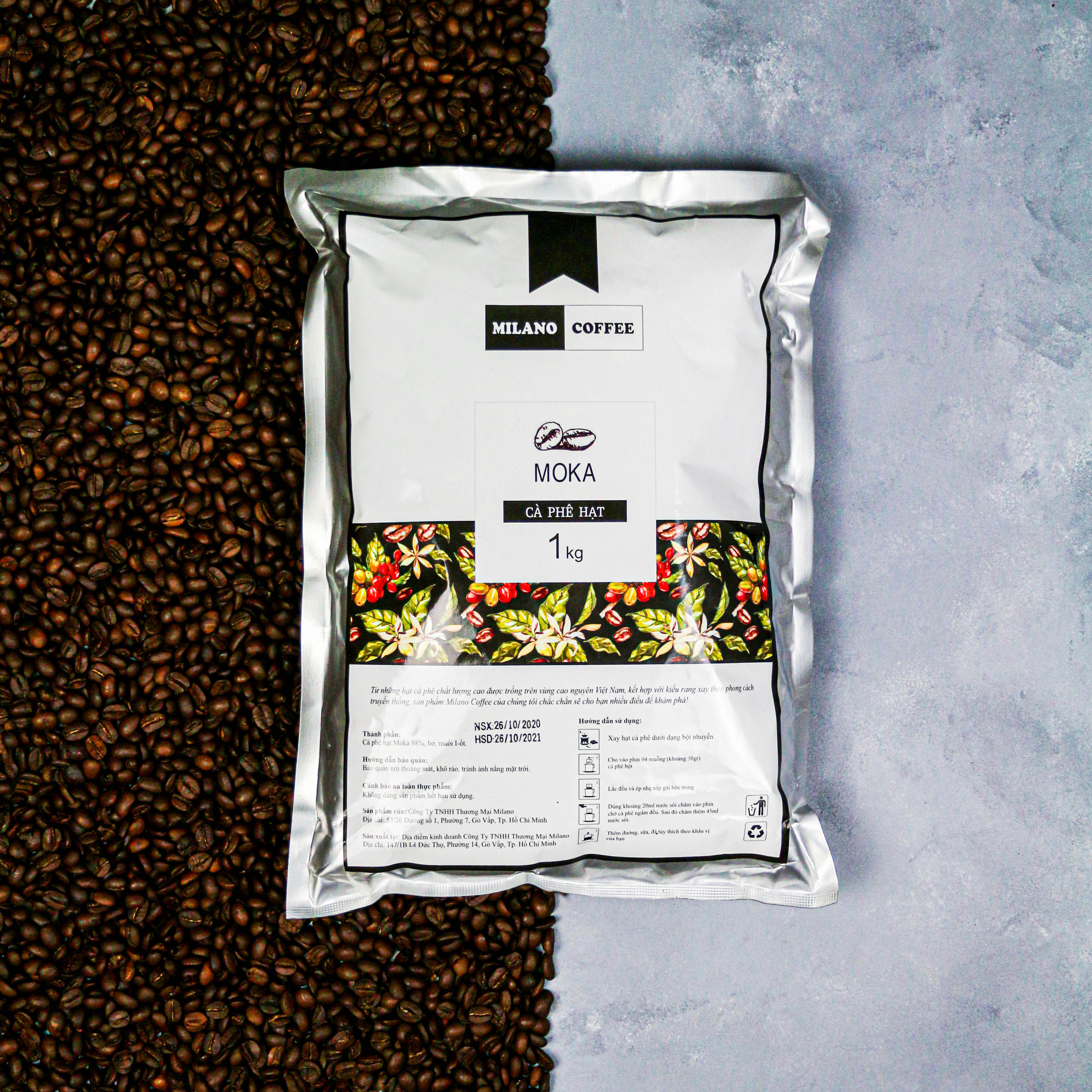 Milano Coffee, Culi Coffee Beans, 1kg