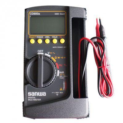 Sanwa CD-800a2 đo điện áp, điện trở, tụ điện, tần số có True RMS