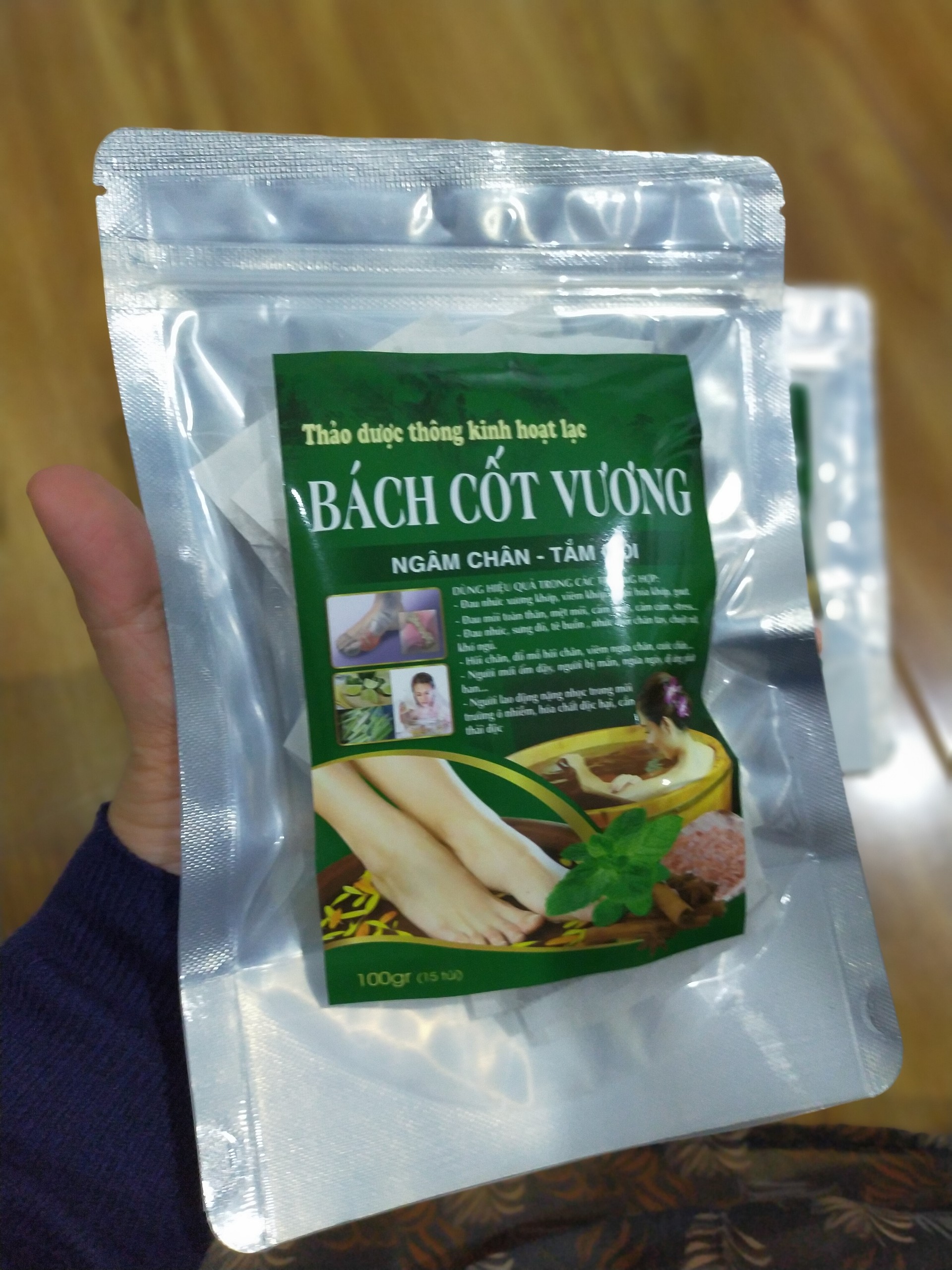 Gói thảo dược ngâm chân người dao