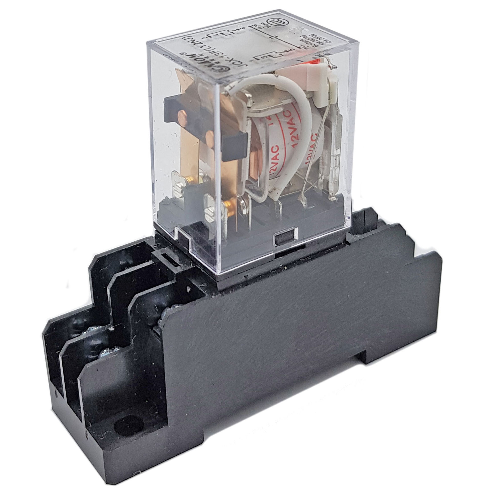 Relay trung gian HH62P 12VDC, 12VAC, 24VDC, 220VAC