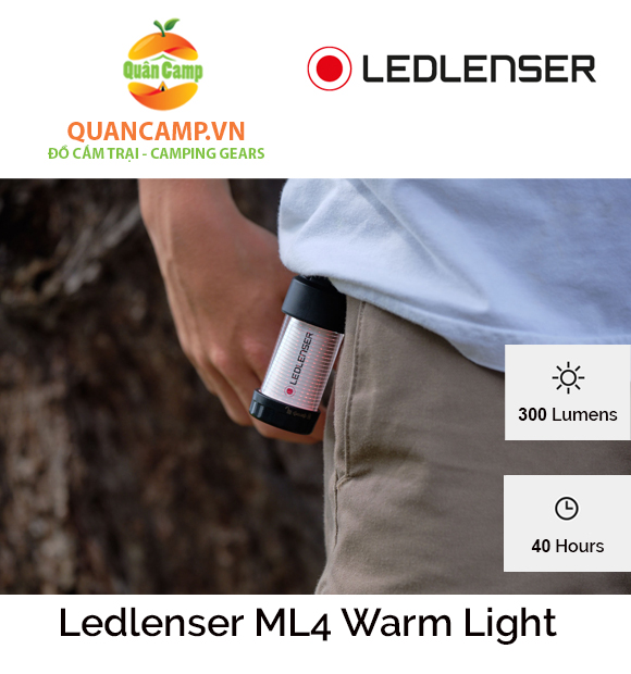 [HCM]Đèn pin cắm trại Ledlenser Ml4