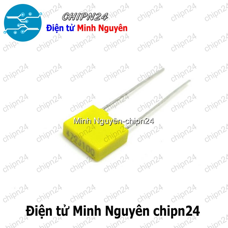[10 con] (K271) Tụ kẹo vàng 472J 100V (5MM) (472 4.7nF) - HH005397