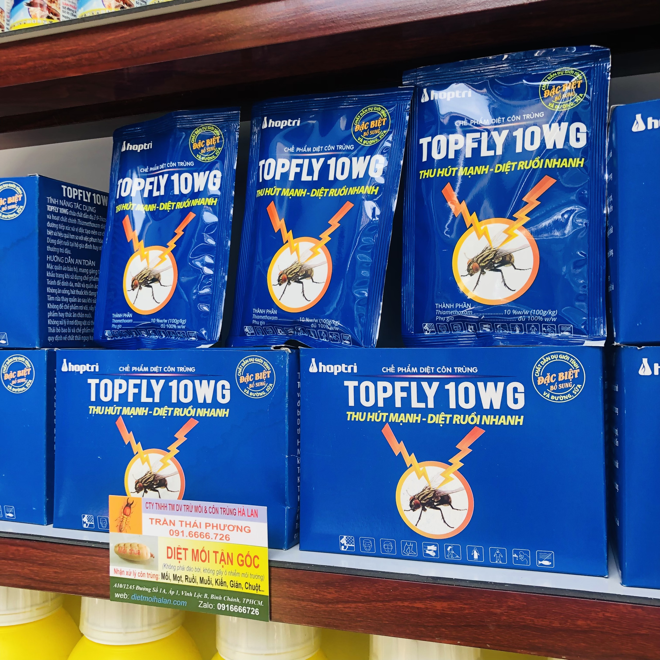 THUỐC DIỆT RUỒI TOPFLY 10WG