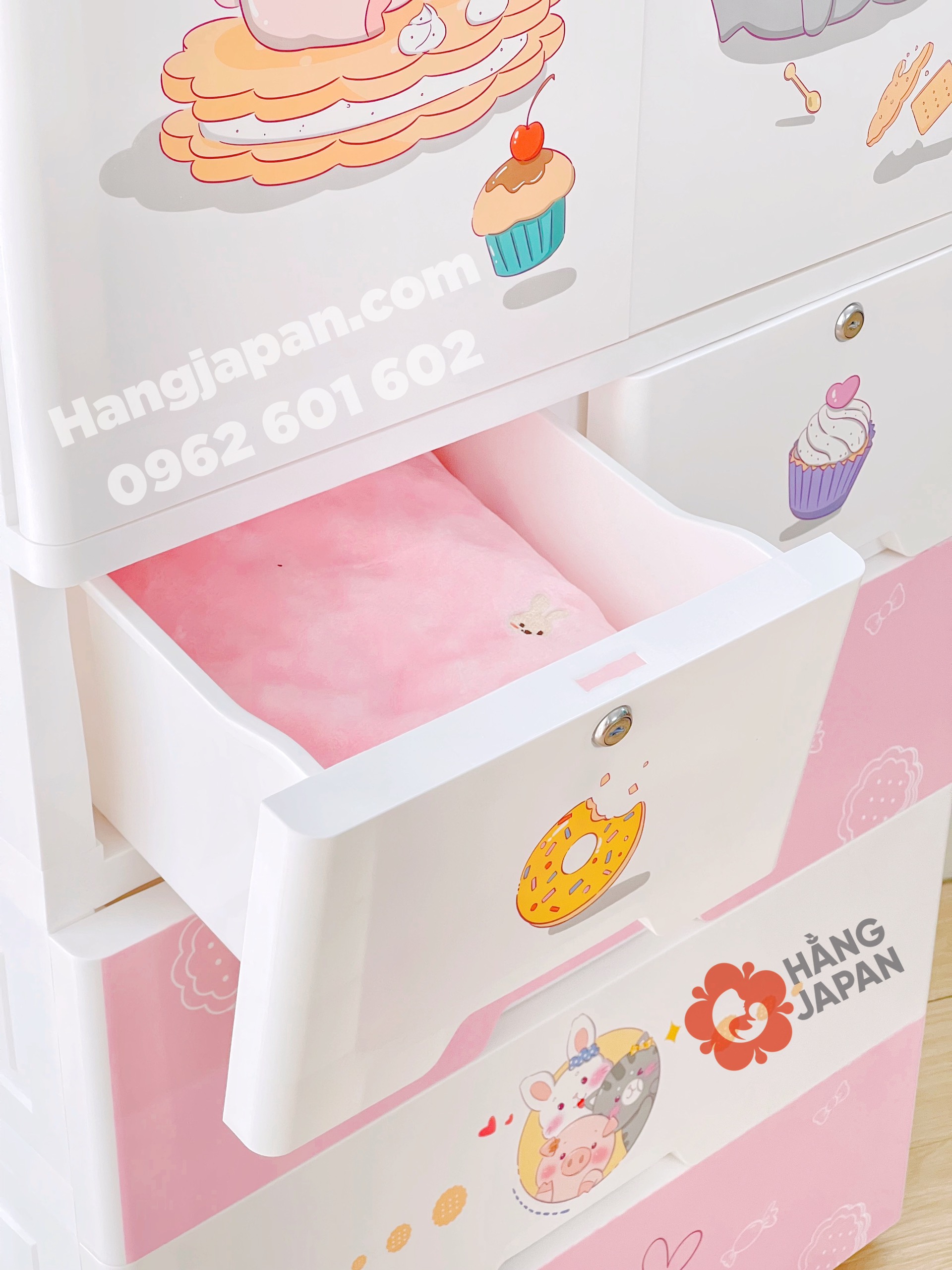 Tủ Holla 5 tầng hoạt hình HL-09193