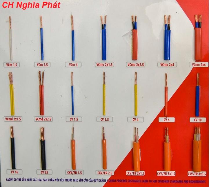 DÂY CÁP ĐIỆN CADIVI 4.0 - Cuộn 100 mét
