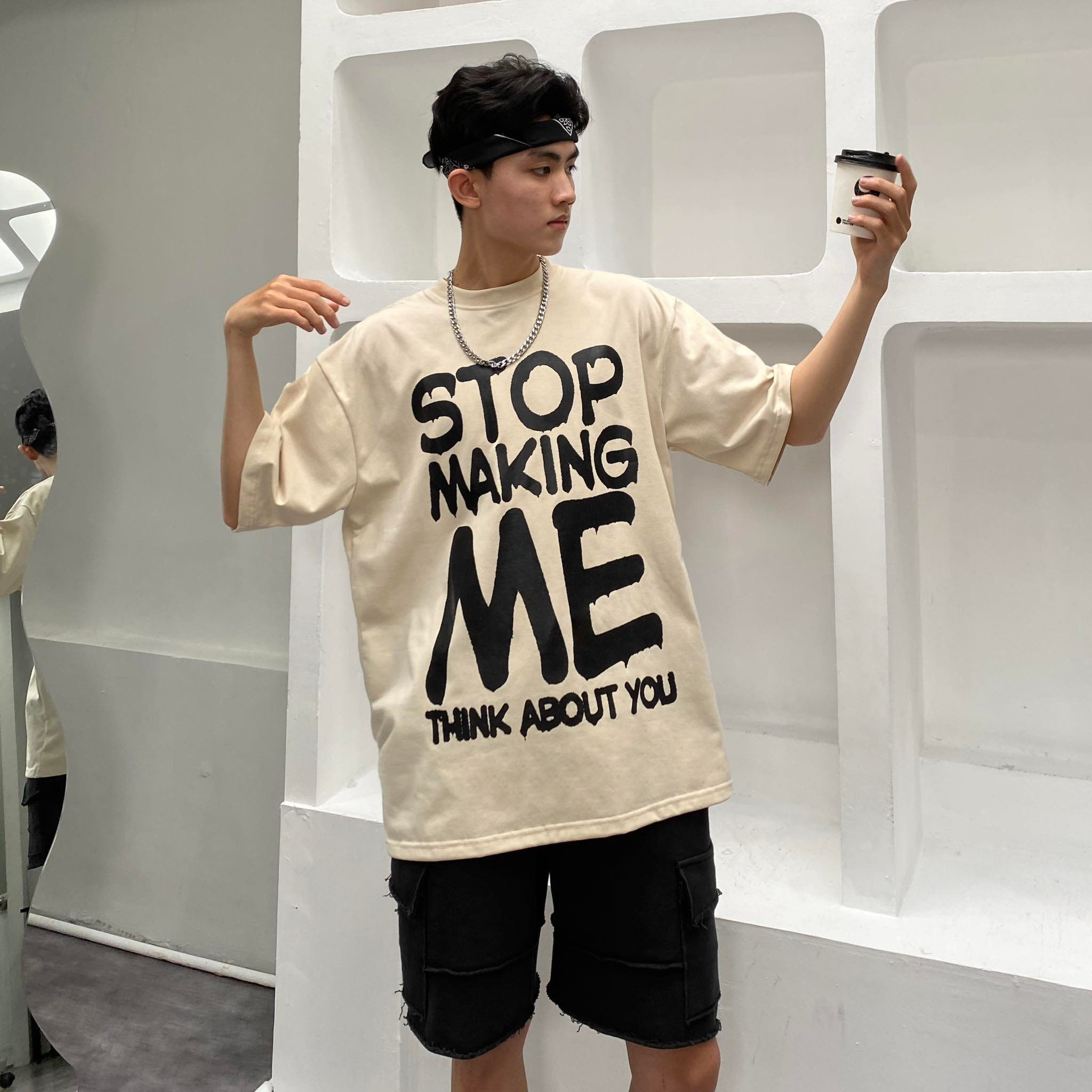 ÁO THUN FF STOP MAKING ME TEE