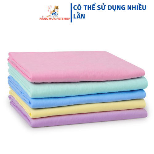 Khăn tắm cho chó mèo siêu thấm hút Clean Cham