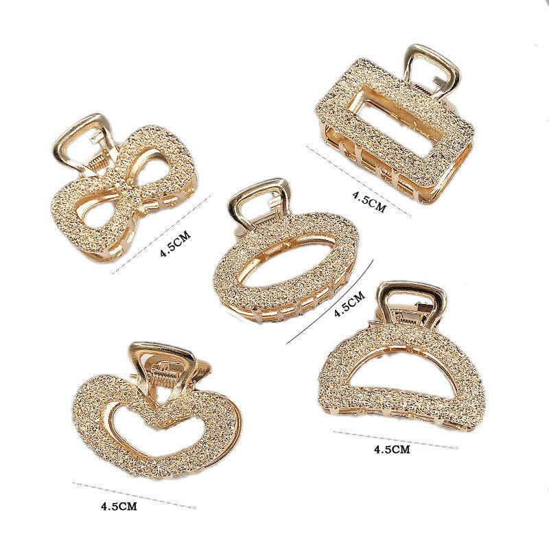 Set 5 kẹp tóc đính đá siêu xinh