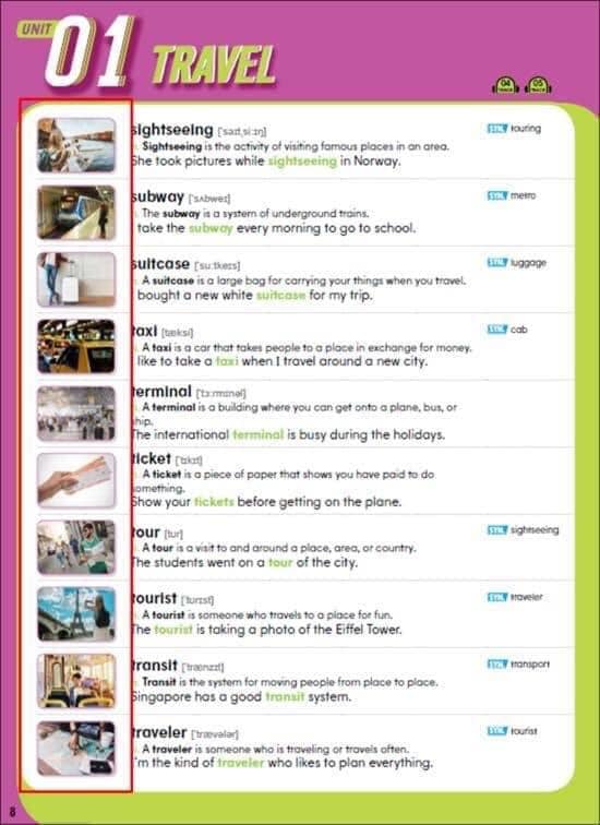Color Print - 2000 Core English Words - 4Q
