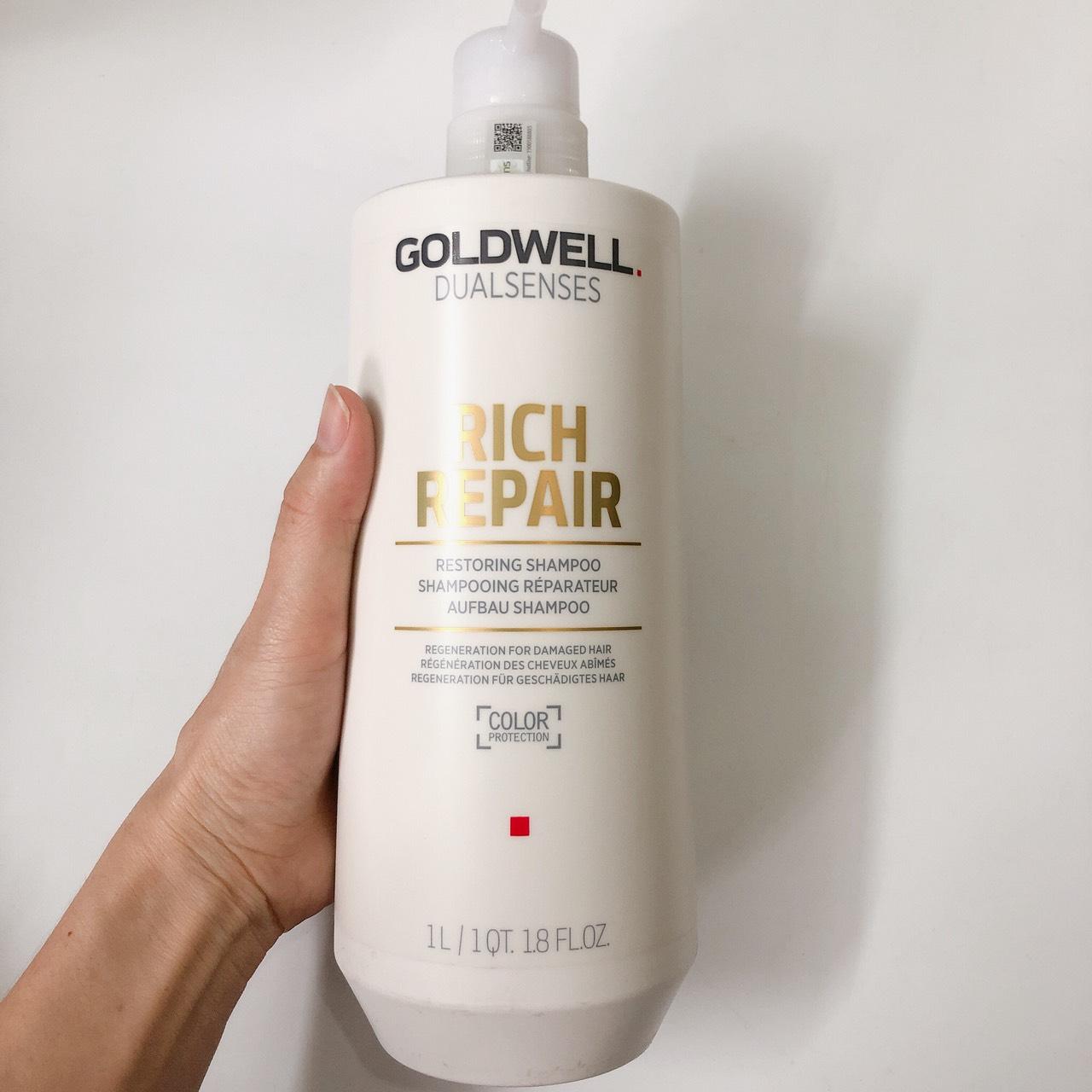 Dầu gội phục hồi tóc hư tổn Goldwell Rich Repair Shampoo 1000ml