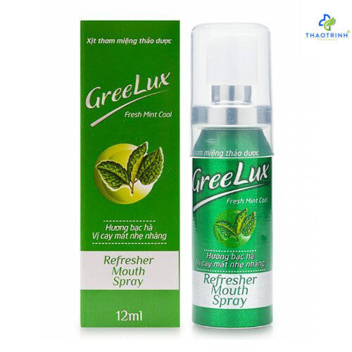 Xịt thơm miệng thảo dược GREELUX (Chai 12ml)