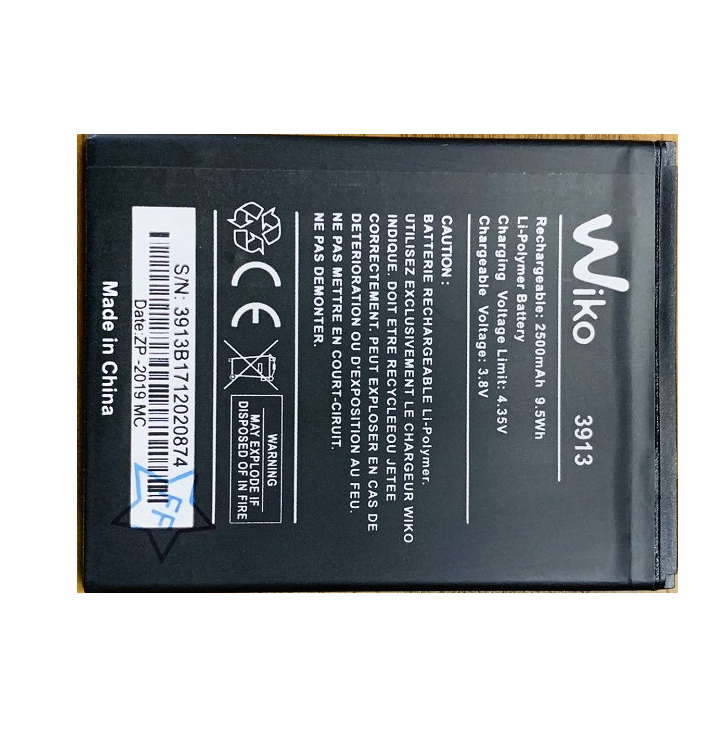 Pin điện thoại Wiko JERRY 2 / 3913