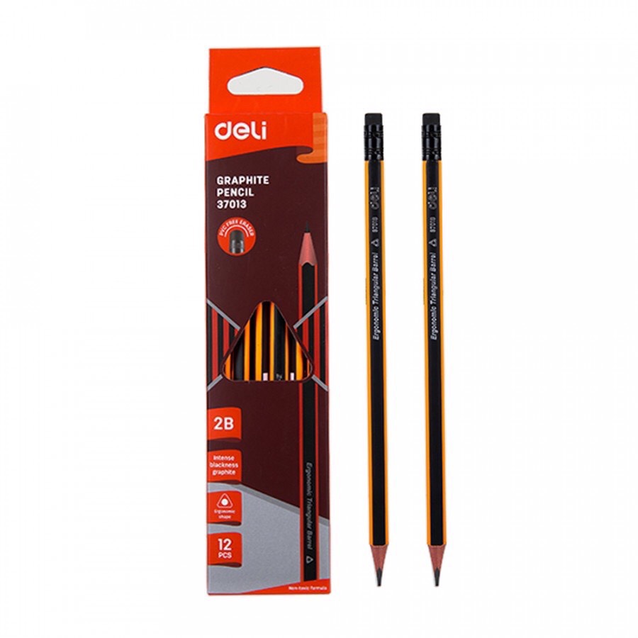 Viết chì học tập 2B deli (có gôm)