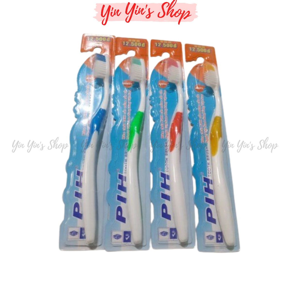 Combo 10 Cây Bàn Chải Đánh Răng PIH Nhiều Màu - 519