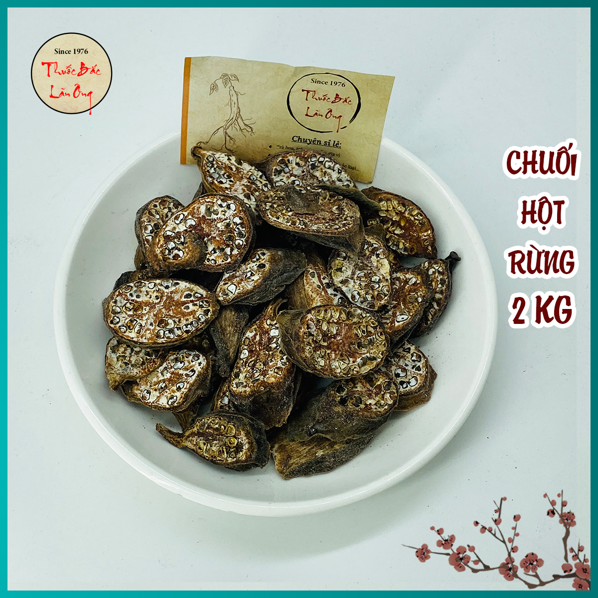 2kg Chuối Hột Rừng Thái Lát Hàng Loại 1
