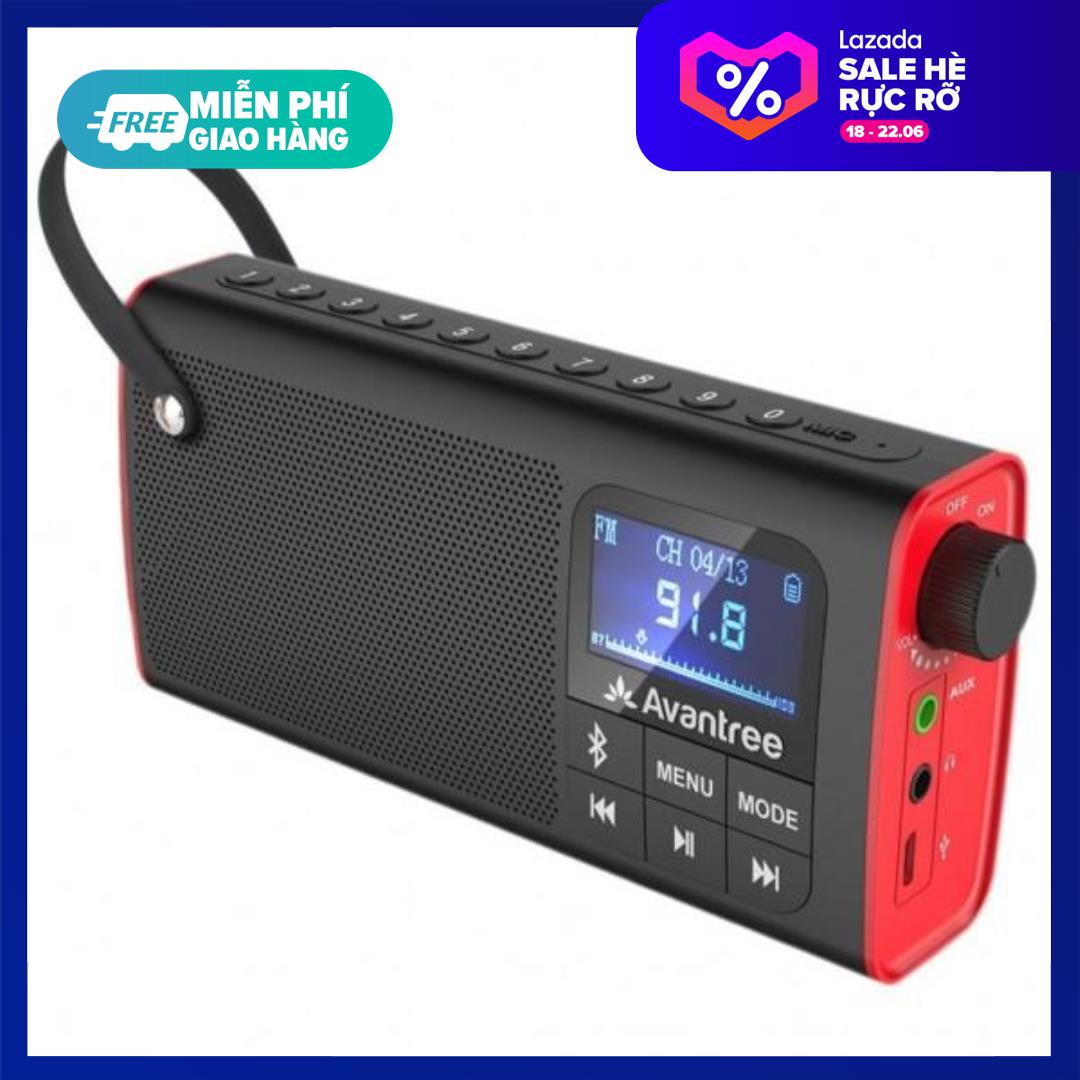 Loa Bluetooth mini kiêm đài FM, Đài FM kiêm loa mini bluetooth