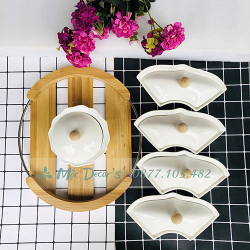 MUA KHAY MỨT 4 CÁNH HOA GỐM SỨ ĐẸP
